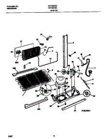 08 - System parts for Frigidaire Refrigerator FRT22TGCB5 from AppliancePartsPros.com