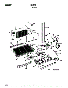 05 - System parts for Frigidaire Refrigerator FRT22TGCB2 from AppliancePartsPros.com