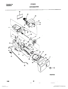 08 - Container / Drive parts for Frigidaire Refrigerator FRT26XGCD4 from AppliancePartsPros.com