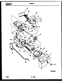 13 - Ice Dispenser parts for Frigidaire Refrigerator FRT26XHAD0 from AppliancePartsPros.com