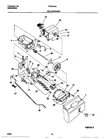 08 - Ice Container parts for Frigidaire Refrigerator FRT24XHAW2 from AppliancePartsPros.com