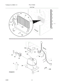 07 - System parts for Frigidaire Refrigerator FRU1767GW2 from AppliancePartsPros.com