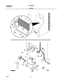 07 - System parts for Frigidaire Refrigerator FRU17B2JW4 from AppliancePartsPros.com