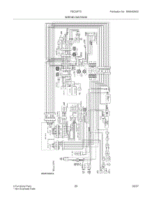 21 - Wiring Diagram parts for Frigidaire Refrigerator FSC23F7DBC from AppliancePartsPros.com