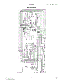 21 - Wiring Diagram parts for Frigidaire Refrigerator FSC23R5DW8 from AppliancePartsPros.com