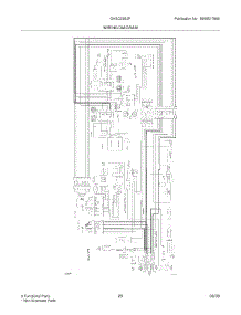 23 - Wiring Diagram parts for Frigidaire Refrigerator GHSC39EJPW1 from AppliancePartsPros.com