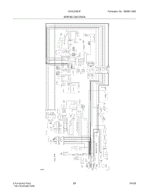 23 - Wiring Diagram parts for Frigidaire Refrigerator GHSC39EJPW0 from AppliancePartsPros.com