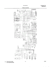 21 - Wiring Diagram parts for Frigidaire Refrigerator GLHS234ZAQ1 from AppliancePartsPros.com