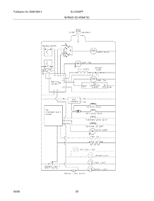 22 - Wiring Schematic parts for Frigidaire Refrigerator GLHS269FPW1 from AppliancePartsPros.com