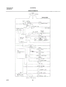 20 - Wiring Schematic parts for Frigidaire Refrigerator GLHS267ZAQ0 from AppliancePartsPros.com
