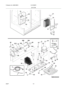 13 - System parts for Frigidaire Refrigerator GLHS269ZCB0 from AppliancePartsPros.com