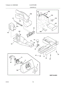 11 - Controls parts for Frigidaire Refrigerator GLHS37EHSB8 from AppliancePartsPros.com