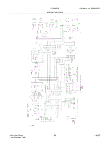 21 - Wiring Diagram parts for Frigidaire Refrigerator GLHS65EHW2 from AppliancePartsPros.com