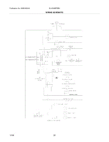 20 - Wiring Schematic parts for Frigidaire Refrigerator GLHS66EFSB4 from AppliancePartsPros.com