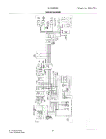 21 - Wiring Diagram parts for Frigidaire Refrigerator GLHS66EESB9 from AppliancePartsPros.com