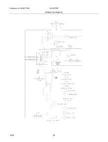 22 - Wiring Schematic parts for Frigidaire Refrigerator GLHS67ESFW2 from AppliancePartsPros.com