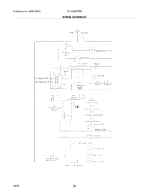 20 - Wiring Schematic parts for Frigidaire Refrigerator GLHS66EFSB0 from AppliancePartsPros.com