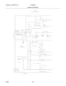 22 - Wiring Schematic parts for Frigidaire Refrigerator GLHS68EJW1 from AppliancePartsPros.com