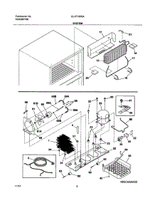 09 - System parts for Frigidaire Refrigerator GLHT180SAW0 from AppliancePartsPros.com