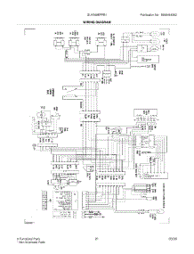 21 - Wiring Diagram parts for Frigidaire Refrigerator GLHS69EFPB1 from AppliancePartsPros.com