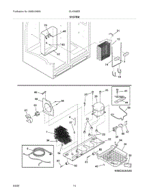 13 - System parts for Frigidaire Refrigerator GLHS69EEPB1 from AppliancePartsPros.com
