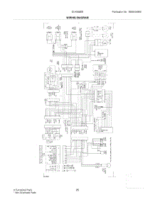 25 - Wiring Diagram parts for Frigidaire Refrigerator GLHS69EEPB1 from AppliancePartsPros.com