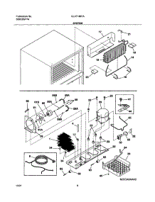 09 - System parts for Frigidaire Refrigerator GLHT186TAQ2 from AppliancePartsPros.com