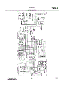 21 - Wiring Diagram parts for Frigidaire Refrigerator GLRS234ZAQ5 from AppliancePartsPros.com