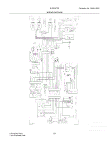 23 - Wiring Diagram parts for Frigidaire Refrigerator GLRS237ZDB2 from AppliancePartsPros.com