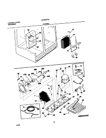 13 - System parts for Frigidaire Refrigerator GLRS267ZCQ0 from AppliancePartsPros.com