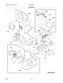 11 - Controls parts for Frigidaire Refrigerator GLRS267ZDQ0 from AppliancePartsPros.com