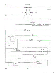 10 - Wiring Schematic parts for Frigidaire Refrigerator GLRT184RAQ0 from AppliancePartsPros.com