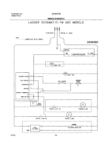 10 - Wiring Schematic parts for Frigidaire Refrigerator GS18HTZBQ2 from AppliancePartsPros.com