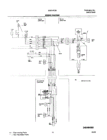 11 - Wiring Diagram parts for Frigidaire Refrigerator GS21HTZBQ0 from AppliancePartsPros.com