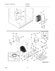 13 - System parts for Frigidaire Refrigerator GS23HSZDC9 from AppliancePartsPros.com