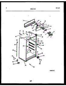 04 - Cabinet Parts parts for Frigidaire Refrigerator GTL160WK1 from AppliancePartsPros.com