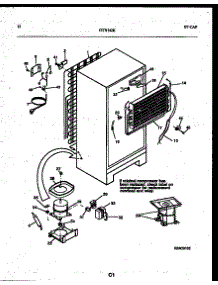 07 - System And Automatic Defrost Parts parts for Frigidaire Refrigerator GTL142WK2 from AppliancePartsPros.com