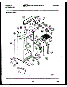 03 - Cabinet Parts parts for Frigidaire Refrigerator GTN198BH2 from AppliancePartsPros.com