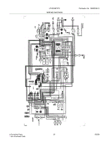 21 - Wiring Diagram parts for Frigidaire Refrigerator LPHS2687KF0 from AppliancePartsPros.com