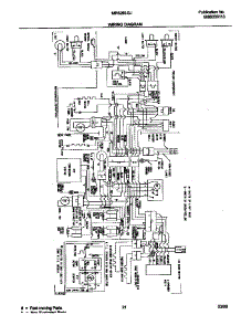 12 - Wiring Diagram parts for Frigidaire Refrigerator MRS26LGJW0 from AppliancePartsPros.com