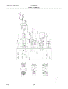 20 - Wiring Schematic parts for Frigidaire Refrigerator PHSC39EESS1 from AppliancePartsPros.com