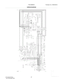 21 - Wiring Diagram parts for Frigidaire Refrigerator PHSC39EESS1 from AppliancePartsPros.com