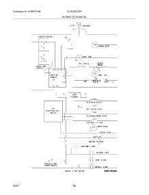 20 - Wiring Schematic parts for Frigidaire Refrigerator PLHS239ZDBF from AppliancePartsPros.com
