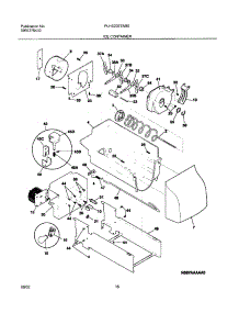 17 - Ice Container parts for Frigidaire Refrigerator PLHS237ZAB5 from AppliancePartsPros.com