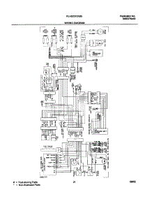 21 - Wiring Diagram parts for Frigidaire Refrigerator PLHS237ZAB5 from AppliancePartsPros.com