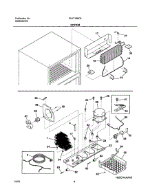 09 - System parts for Frigidaire Refrigerator PLHT189CSK2 from AppliancePartsPros.com