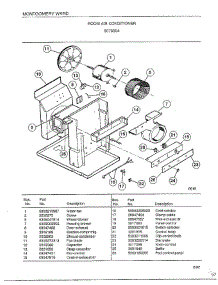 Room Air Conditioner Page 2 parts for Frigidaire Air Conditioner 5078004 from AppliancePartsPros.com