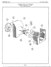Fan Blade parts for Frigidaire Air Conditioner 5050A from AppliancePartsPros.com