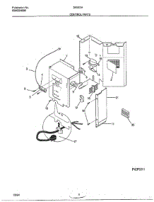 Control parts for Frigidaire Air Conditioner 5263004B from AppliancePartsPros.com
