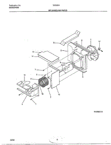 Air Handling parts for Frigidaire Air Conditioner 5263004B from AppliancePartsPros.com